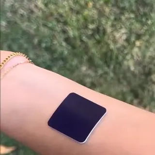 Parche en el brazo